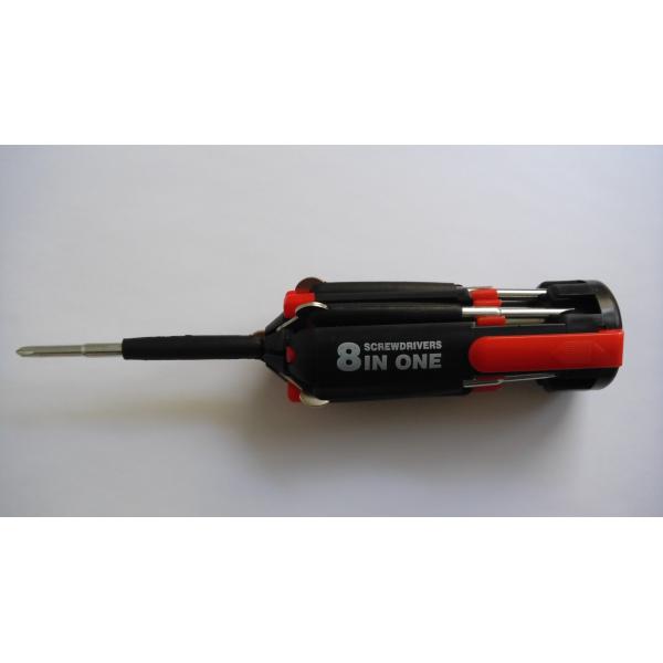 Quality 8-in-1 screwdriver ,with 6 LED flashlights . wholesale