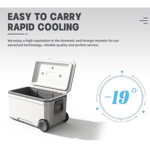 70L Outdoor Camping Cooler Box with Temperature Display