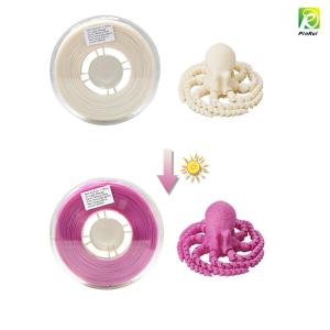 PINRUI PLA 3D Printer Filament, UV or Sunlight Color Change Color PLA Filament 1