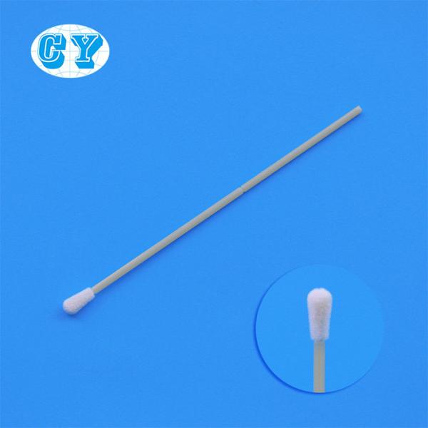 Disposable Nasopharyngeal Flocked Swab Individually Packaged Nylon Tip Medical