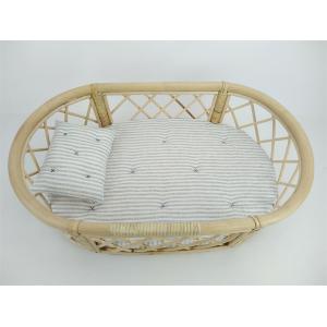 100% Polyester Fabric Dog Toys 25 X 16cm Dog Sleeping Basket PP Cotton