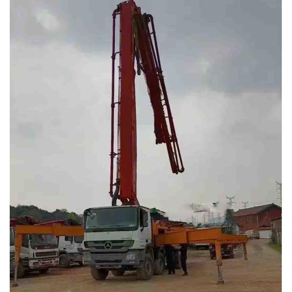 Quality SY5419THB 56 Used Concrete Pump Truck 56M 6 Section Vertical reach wholesale