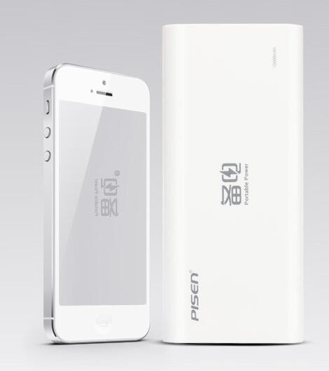 10000MAH Pisen portable power bank, original Pisen power bank, 10000MAH power
