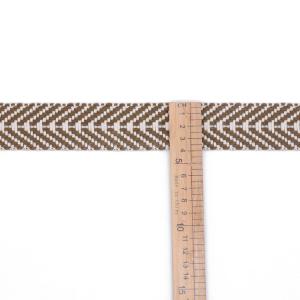 Luggage Polyester Striped Webbing Tape High Tenacity