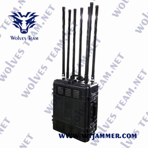 High Power Military Portable Waterproof RC 433 Anti Uav Drone Jammer up to 4000