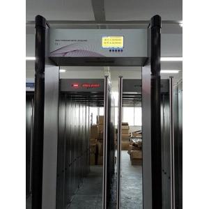Cheap ABNM1800B 6 / 12 / 18 detection zones DFMD WTMD doorframe walkthru metal detector for sale