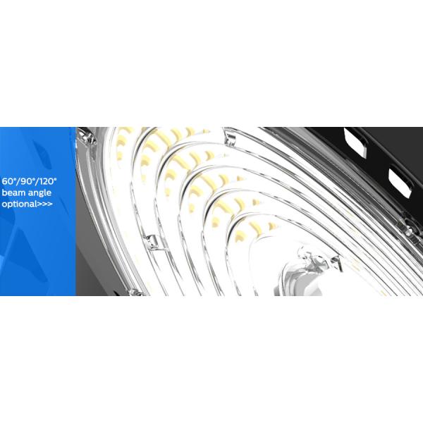 Quality 100W Factory Supply LED UFO High Bay Light With Pluggable Motion Sensor And Daylight Sensor wholesale