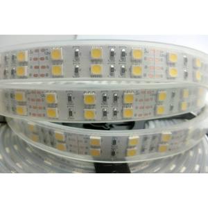 Double Row RGB Waterproof Led Tape Light Kit 5M 120leds/M Exterior Led Strip