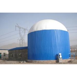 World Popular High Efficiency Enamel Assembled Biogas Digester Tank