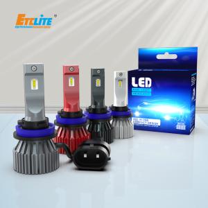 Fanless Super Bright Led Headlights H11 12V 4800LM Etclite I7FL