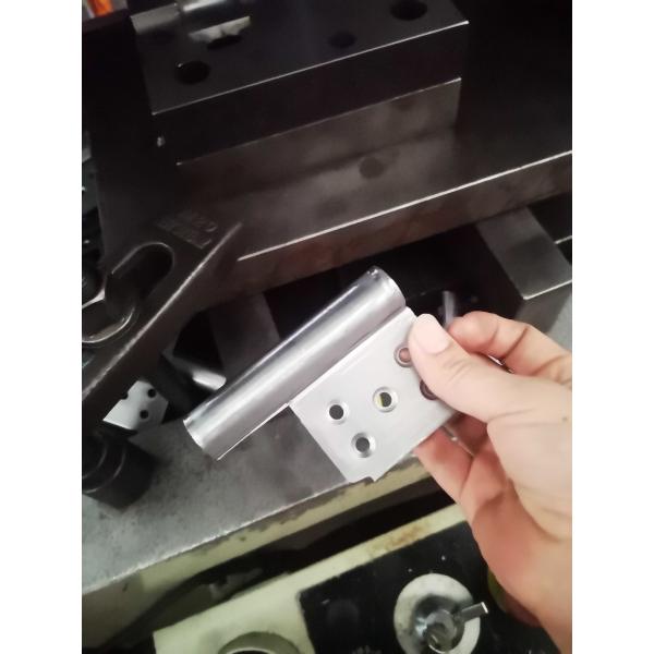 Quality Custom Sheet Metal Mounting Bracket with Welded Tube | Precision Stamped Steel Support Component for Mechanical Assembly and Industrial Equipment wholesale