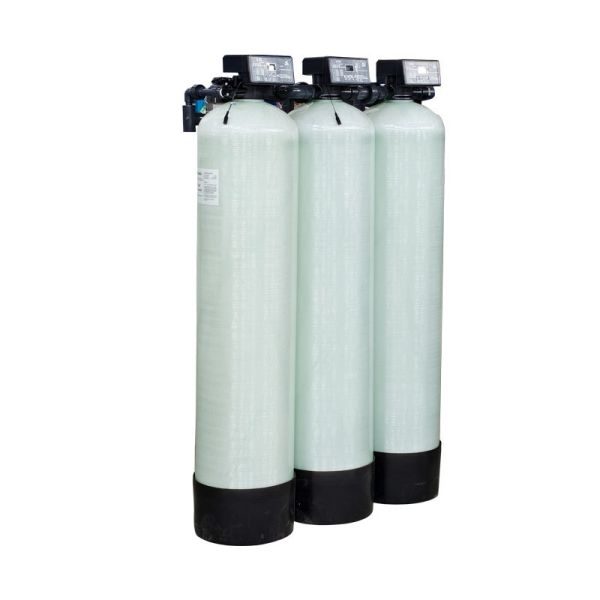 Quality Automatic Industrial Water Softener System 5-100 T/H FRP Tank wholesale