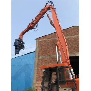 Antiwear Multiscene Vibratory Pile Driver , Q355B Excavator Mounted Vibro Hammer