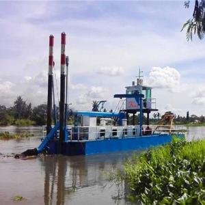 Cheap 3000m3/Hr Cutter Suction Sand Dredger River Dredging Discharge 1200m for sale