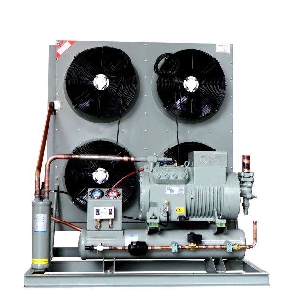 Max-Performance Automatic Scroll Compressor H-Shaped Condensing Unit with Motor for Peak Cooling Efficiency Minimal Energy Waste