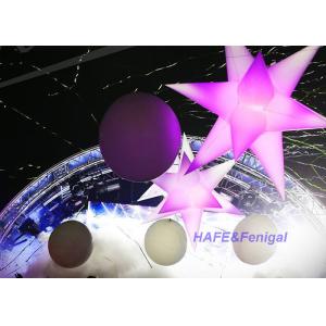 China Custom Star Inflatable Lighting Decoration For Party Event on sale