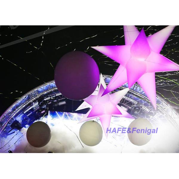 Quality Custom Star Inflatable Lighting Decoration For Party Event wholesale