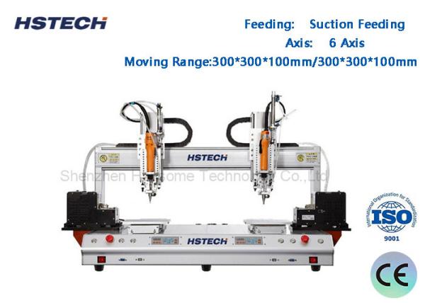 Quality Double Screw Feeder 6 Axis Suction Type Auto Screw Fastening / Locking Machine wholesale