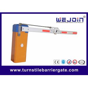 Parking Lot Security Boom Automatic Barrier Gate Steel Housing Material High