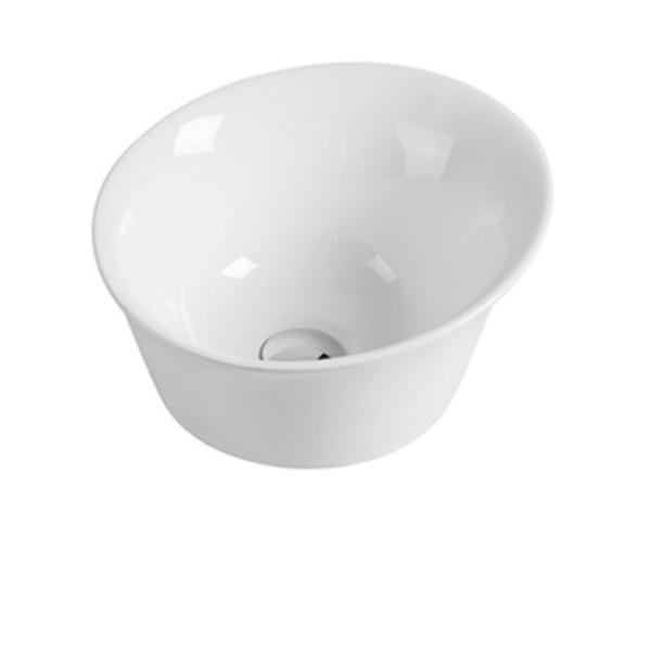 Quality New Style White Color Art Basin Ceramic Hand Wash Basin Bathroom Sink Oval Shape Ceramic Vessel Sink wholesale