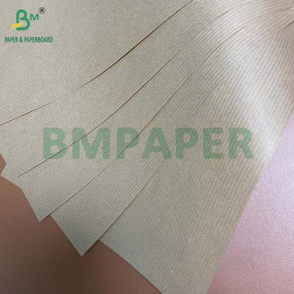 High Tensile Strength 50grs 70grs One Side Glossy Ribbed Kraft Paper High Tensile Strength 50grs 70grs One Side Glossy Ribbed Kraft Paper