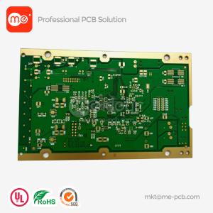 OEM PCB Circuit Board custom service 4L Impedance Control with Edge Metal