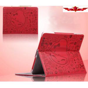New Magic Girl Version Cartoon Ipad 2/3/4 Cases Embosed PU Smart Sleep Multi