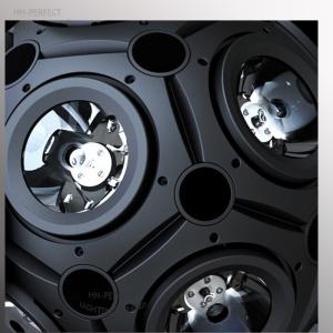 2016 New 12pcs*10w CREE RGBWUV Football Led Moving Head Disco Ball Lights Dj