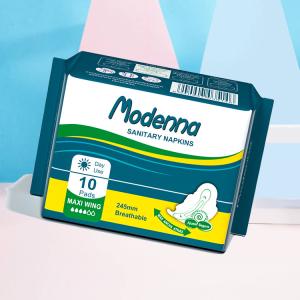 Night Use Sanitary Pads Super Soft Breathable Women Sanitary Napkin High
