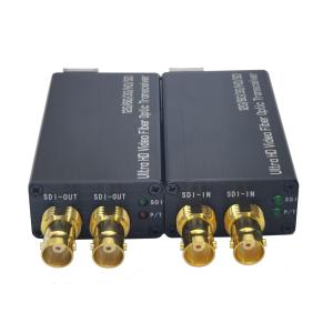 Mini 24G-SDI to Fiber Converter with 2 x 12G-SDI 1*LC fiber