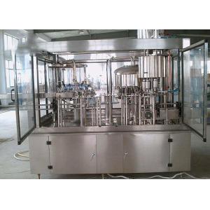 China 5000 KG 32 Pcs Filling Head 5.6KW Milk Bottling Plant on sale