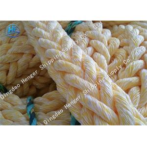 Professional Braided Polypropylene Rope Marine Supply White Color 12 Strands