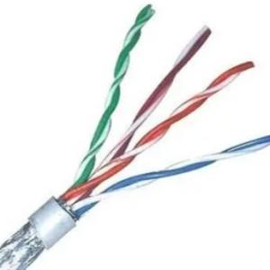 Bulk FTP CAT5E Ethernet Cable 24AWG High-Frequency Fast Stable Data Transfer for