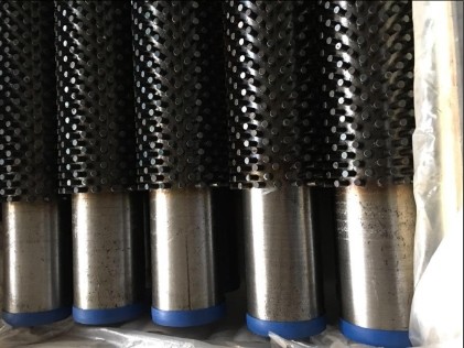 Quality DELLOK Horizontal Polishing Silver Studded Tube With Strength Capabilities wholesale