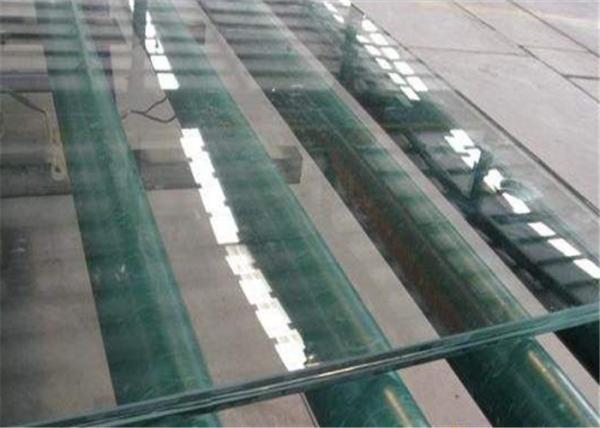 Tempered PVB Laminated Glass Low Visible Distortion For Fence / Balcony