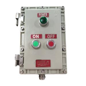 10mm Thick Explosion Proof Flameproof Control Sation Box IP66 Anti Corrsion