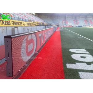 P8 Exterior Perimeter Football Stadium LED display , sports perimeter led