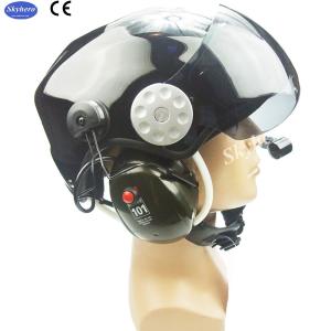 En 966 Standard Powered Paragliding Helmet Noise Cancel Paramotor Helmet Color