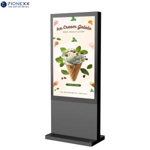 43 Inch Outdoor Digital Signage Kiosk With Android 11.0 OS Sleek Bezel