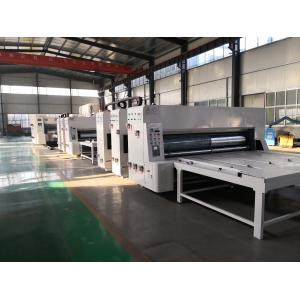 CE Corrugated Box Making Machine Flexo Printer Slotter Die Cutter Machine