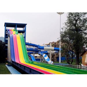Customized Mat Racer Water Slide FRP Fiberglass Large Water Slides For Adults