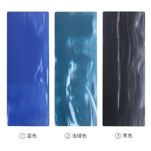 Eco Friendly Yoga Mat Customized Multi White Black Color Non Slip Exercise PU