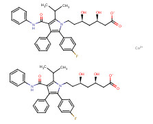 Atorvastatin calcium CAS NO.134523-03-8;134523-00-5 C66H68CaF2N4O10 Cardiovascul