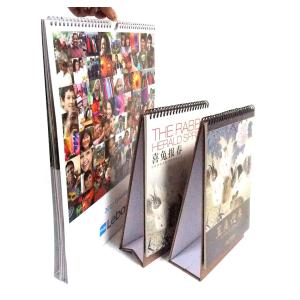 Cheap 200gsm glossy art papr with glossy lamination Customized Calendar Printing for sale