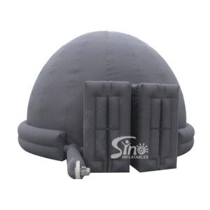 Commercial Use Air Inflatable Tents Double Door Projection Inflatable Planetariu