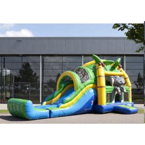 Elephant Bouncer House Inflatable Castle Gasoline Resistant Leak Proof