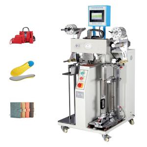 Cheap Famous factory fuLund Hot Sale Shoe Fabric Label Printing Shoes Making Machine Auto Fully Automatic for sale
