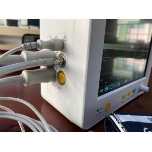 TFT LCD Screen Portable Veterinary Patient Monitor With ECG SPO2 NIBP Temp Measurement