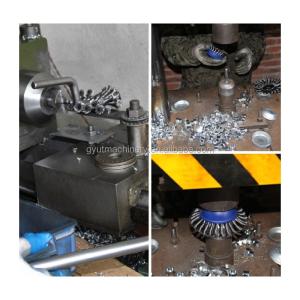 Advanced PLC Control Automatic Flat Wire Brush Making Machine