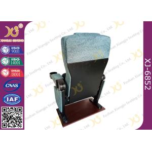 Ergonomic Headrest Cinema Theater Chairs With Pushing Back And Soft Seat